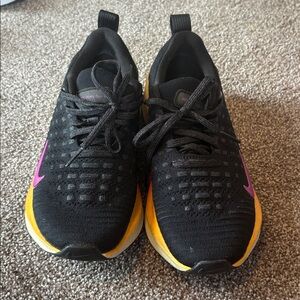 Nike Black and Pink Athletic Shoes